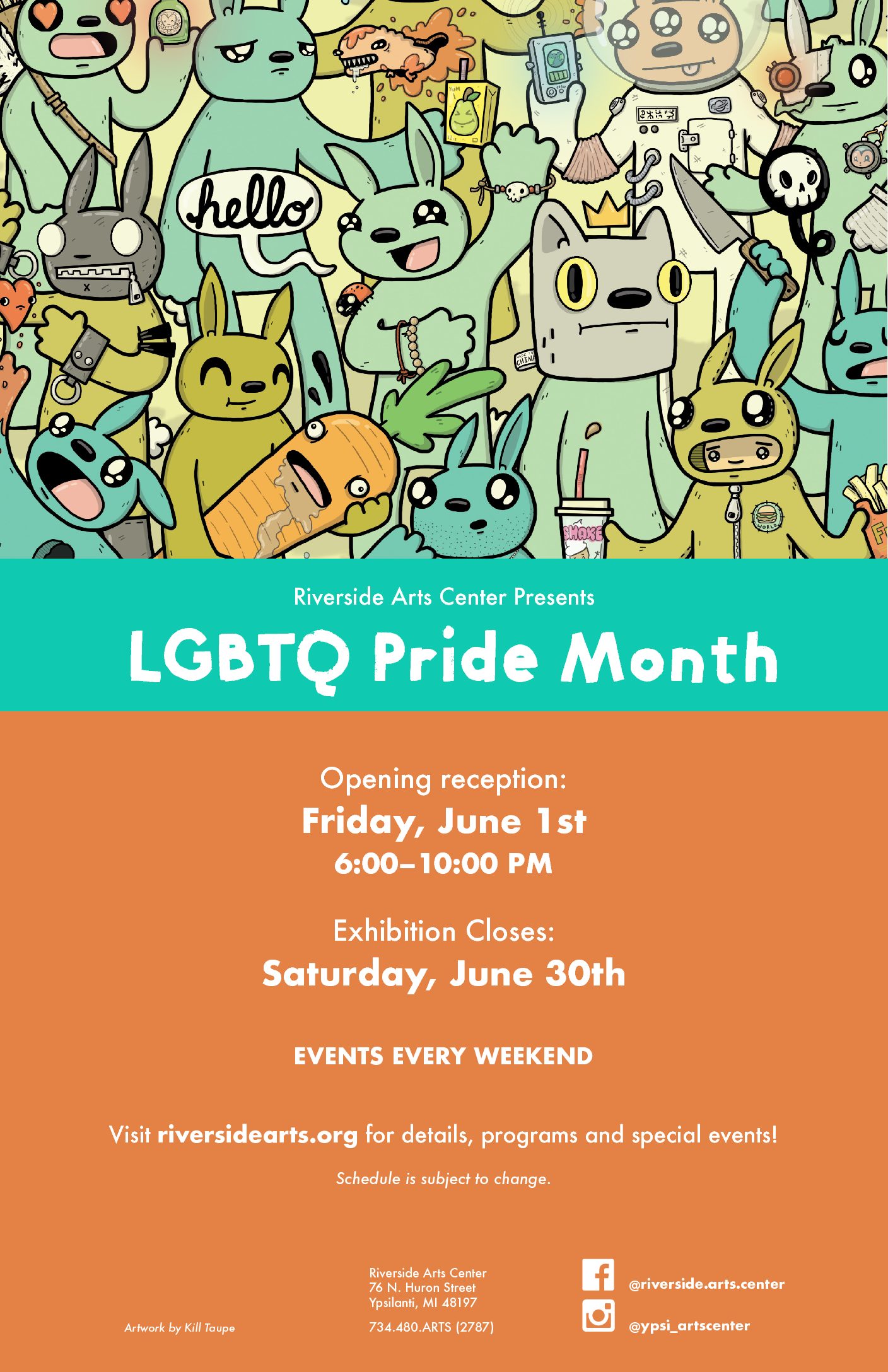 LGBTQ Pride Month Exhibit